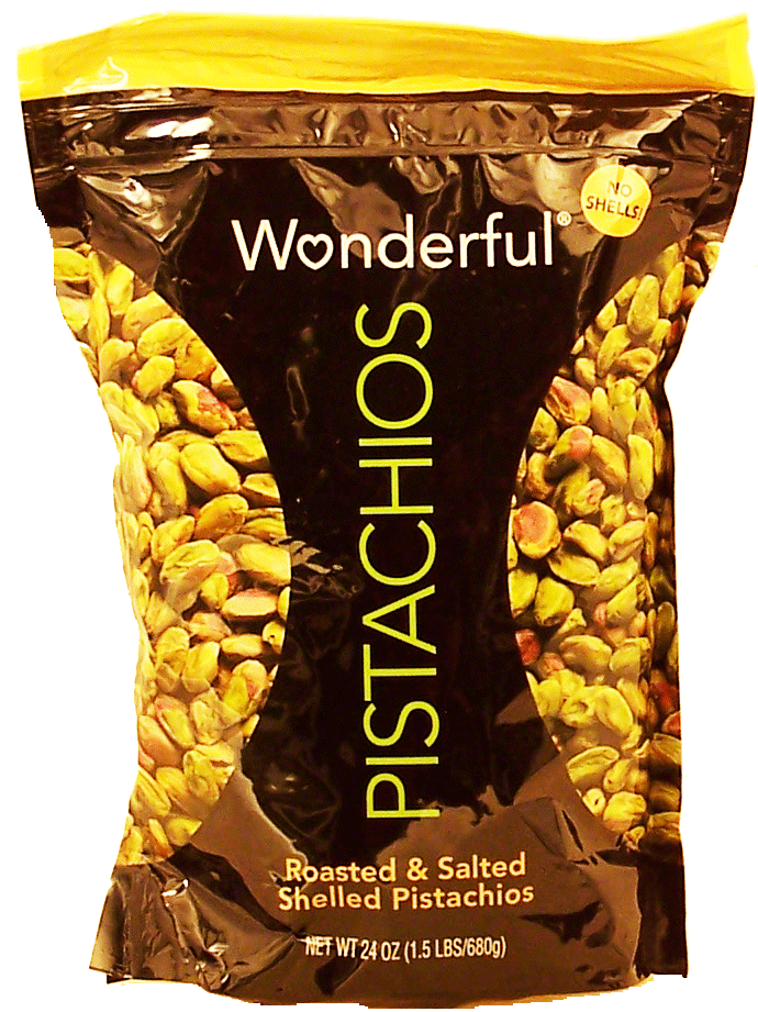 Wonderful Pistachios  roasted & salted shelled pistachios Full-Size Picture